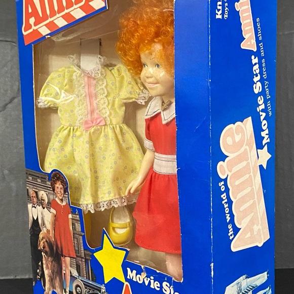 80s Musical Annie 1982 Vintage Knickerbocker Doll - Picture 7 of 7